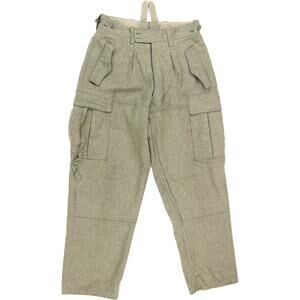 Vintage German Wool Cargo Pants Snow Gear 32